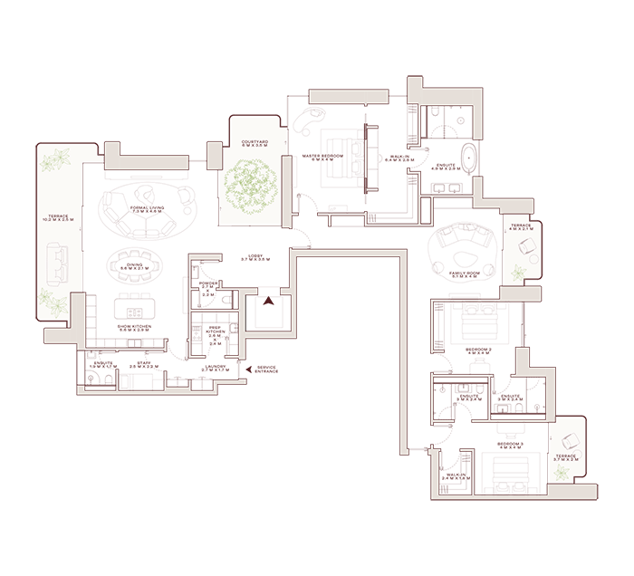 Solaya by Meraas, Дубай | Частные резиденции у моря